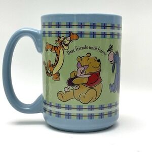 Disney Winnie the Pooh Mug Tigger‎ Piglet Eeyore Best Friends Until Forever